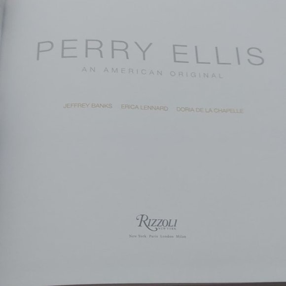 COPY - PERRY ELLIS: An American Original - Book contains sketches/drawings/phot… - Picture 11 of 16